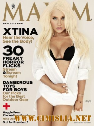 Maxim #10 USA / коллектив [october 2013 / pdf]