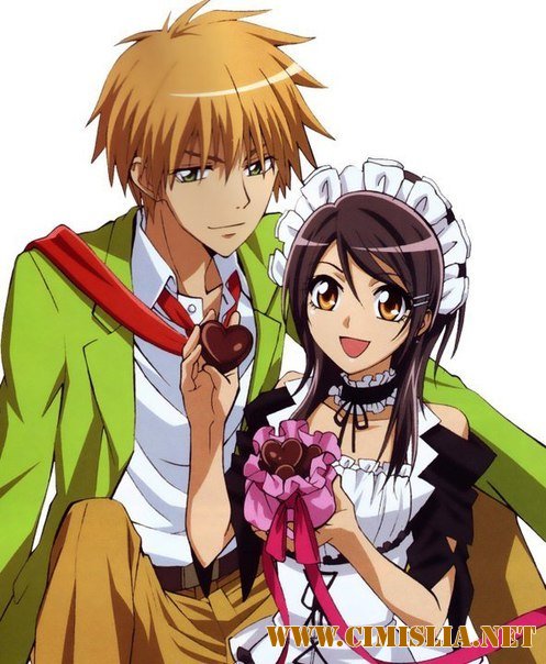 Президент студсовета - горничная! | Kaichou wa Maid-sama!  [01-26 из 26] [2010 / HDTVRip]