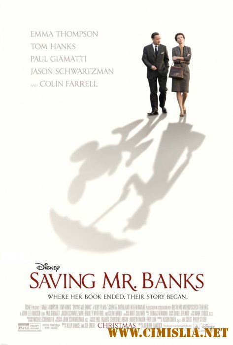 Спасти мистера Бэнкса / Saving Mr. Banks [2013 / HDRip | Лицензия]