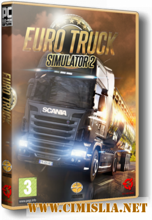 Euro Truck Simulator 2 [v 1.18.1.3s] [RePack] [2013 / RUS / ENG]