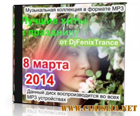 Лучшие хиты к празднику 8 Марта [2014 / MP3 / 256 kb]