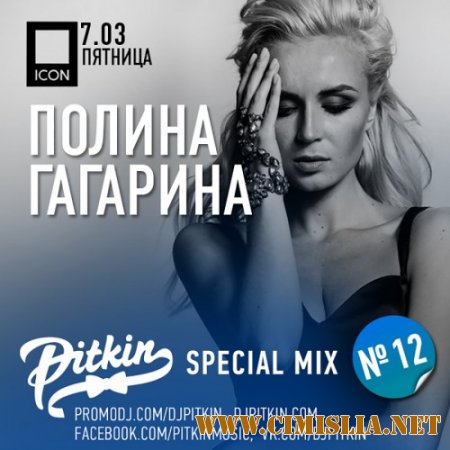 Dj Pitkin - Special Mix No.12 (ICON Полина Гагарина) [2014 / MP3 / 320 kb]