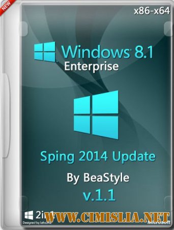 Windows 8.1 Enterprise Sping 2014 BeaStyle v.1.1 [x86/x64] [08.03.2014 / RUS]
