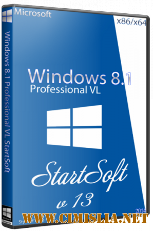 Windows 8.1 Professional VL StartSoft 13 [x86-x64] [2014 / RUS]