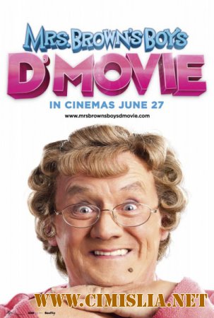 Мальчики миссис Браун / Mrs. Brown's Boys D'Movie [2014 / HDRip]