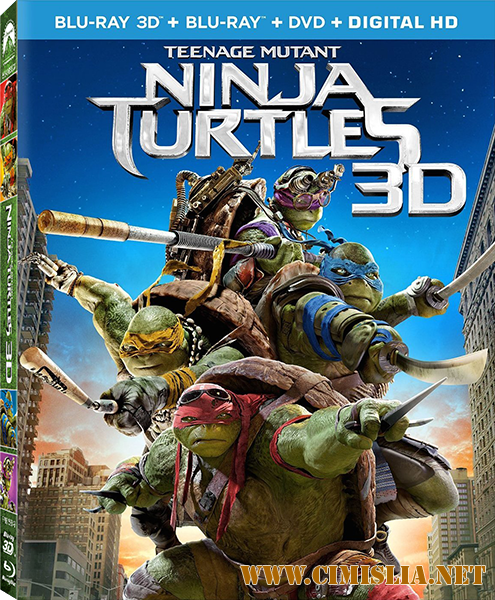 Черепашки-ниндзя / Teenage Mutant Ninja Turtles [2014 / BDRip | Лицензия]