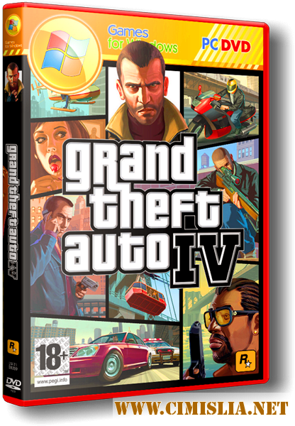 GTA 4 / Grand Theft Auto IV - Winter Edition [v.2] [2008 / RUS]