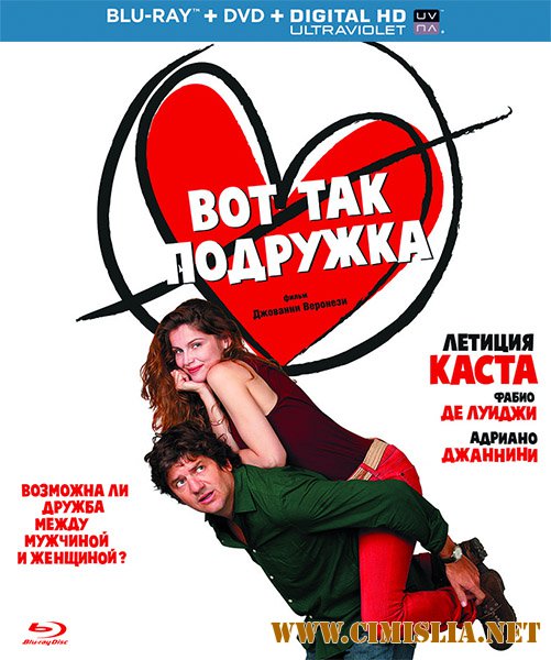Вот так подружка / Una Donna per Amica [2014 / HDRip]