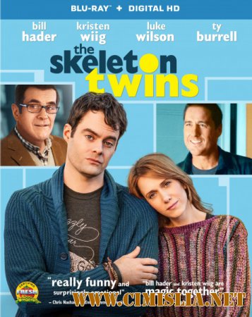 Близнецы / The Skeleton Twins [2014 / HDRip]