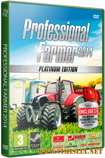 Professional Farmer 2014 Platinum Edition [V.2.145 + DLC] [Repack] [2014 / RUS / ENG]