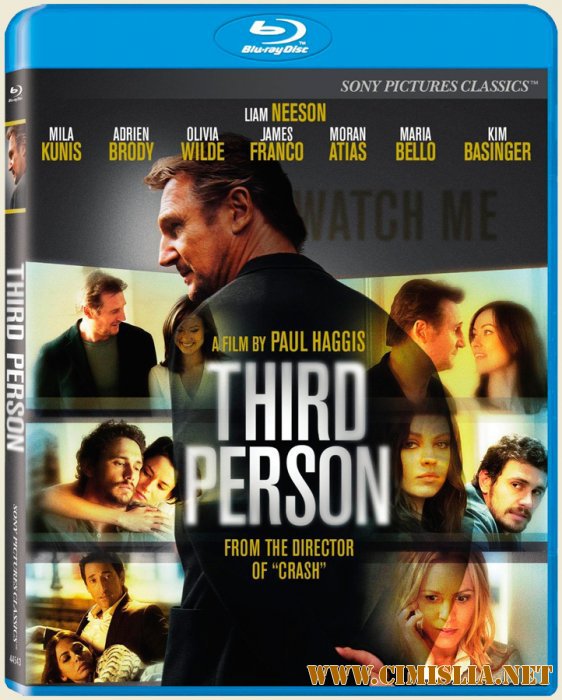 Третья персона / Third Person [2013 / BDRip | Лицензия]