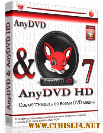 AnyDVD HD 7.6.0.0 Final [2015 / РС / RUS / MULTi]
