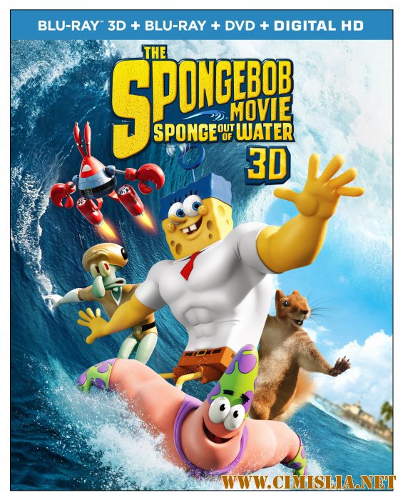 The SpongeBob Movie: Sponge Out of Water / SpongeBob: Aventuri pe uscat 3D [Audio Rom&#226;n&#259;] [2015 / BDRip]