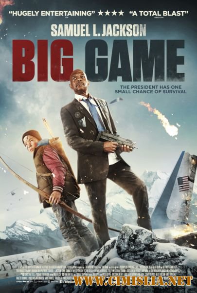 Большая игра / Big Game [2014 / HDRip]