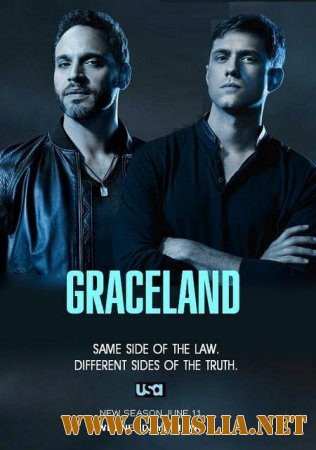 Грейсленд / Graceland [03x01-13 из 13] [2015 / WEB-DLRip]