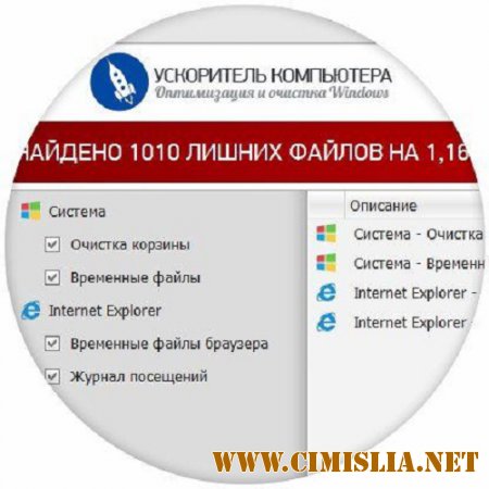 Ускоритель Компьютера 1.25 [RePack] [2015 / PC / RUS]