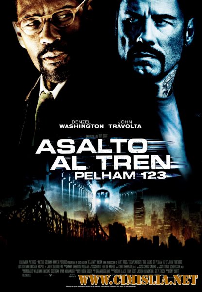 Опасные пассажиры поезда 123 / The Taking of Pelham 123 [2009 / HDRip]