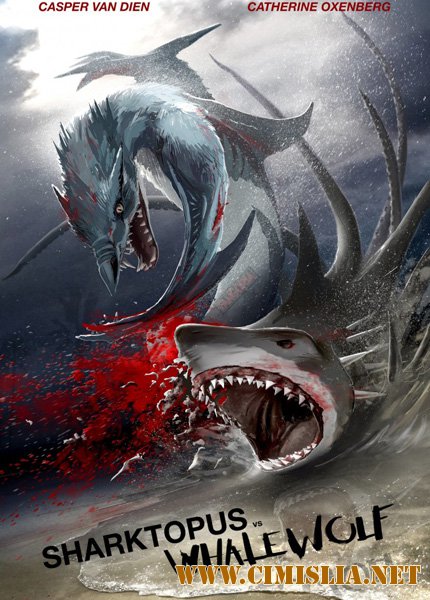Акулосьминог против Китоволка / Sharktopus vs. Whalewolf [2015 / HDTVRip]