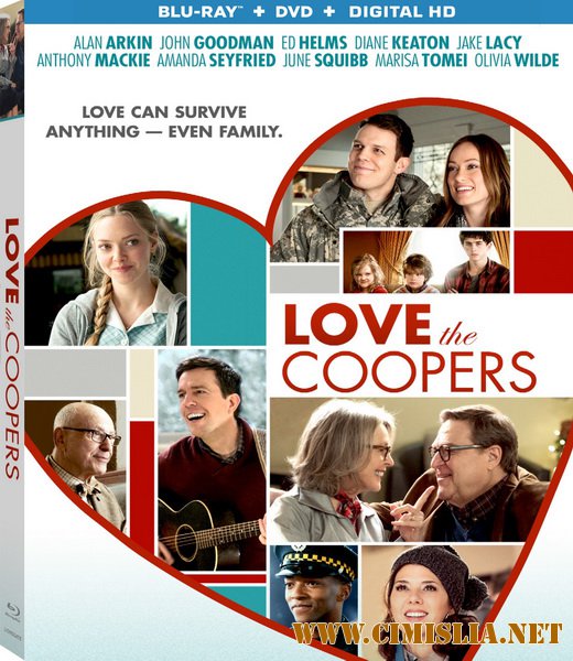 Любите Куперов / Love the Coopers [2015 / HDRip | Лицензия]