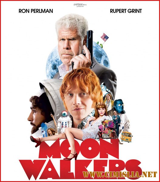 Лунная афера / Moonwalkers [2015 / HDRip | Лицензия]