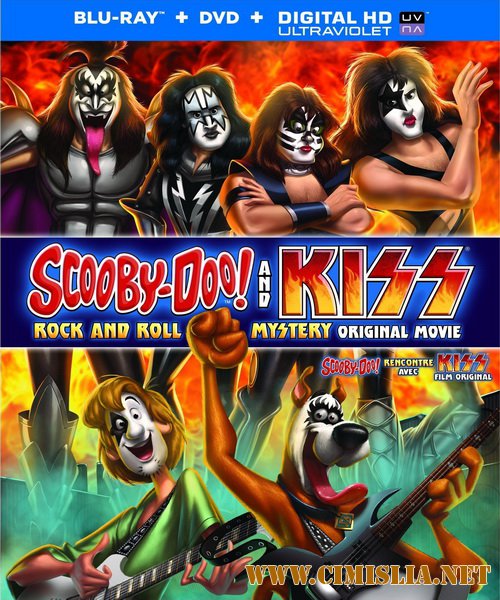 Скуби-Ду и KISS: Тайна рок-н-ролла / Scooby-Doo! And Kiss: Rock and Roll Mystery [2015 / BDRip]