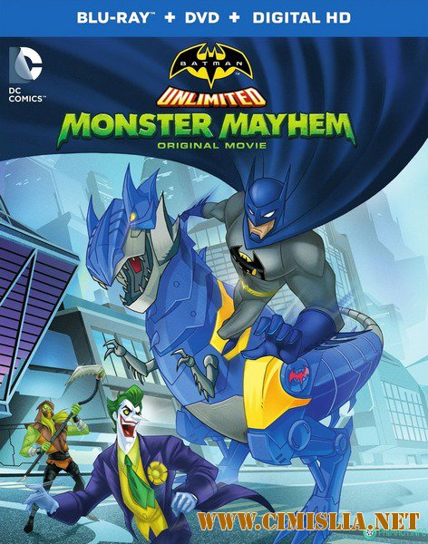 Безграничный Бэтмен: Хаос / Batman Unlimited: Monster Mayhem [2015 / HDRip]
