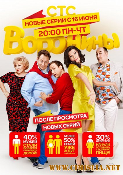 Воронины [001-316 из 316] [2009-2014 / SATRip]