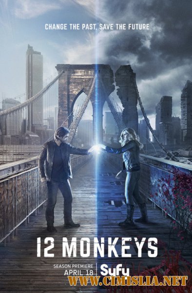 12 обезьян / 12 Monkeys [02х01-13 из 13] [2016 / WEB-DLRip]