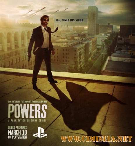 Сверхспособности / Powers [S01] [2015 / WEBRip]