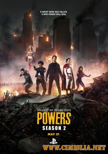 Сверхспособности / Powers [02x01-10 из 10] [2016 / WEBRip]