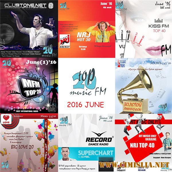 Radio Top musicFM - June [2016 / MP3 / 320 kb]