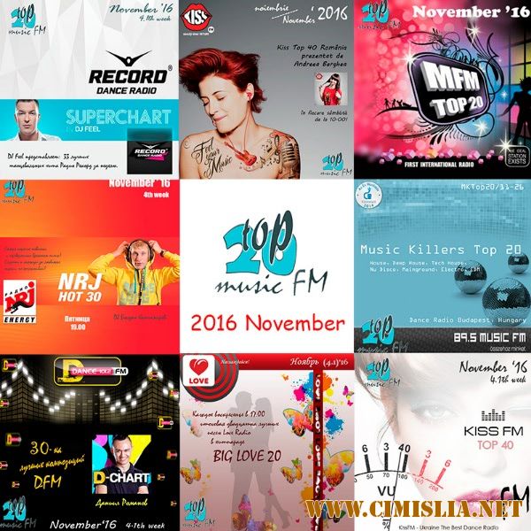 Radio Top musicFM - November [2016 / MP3 / 320 kb]