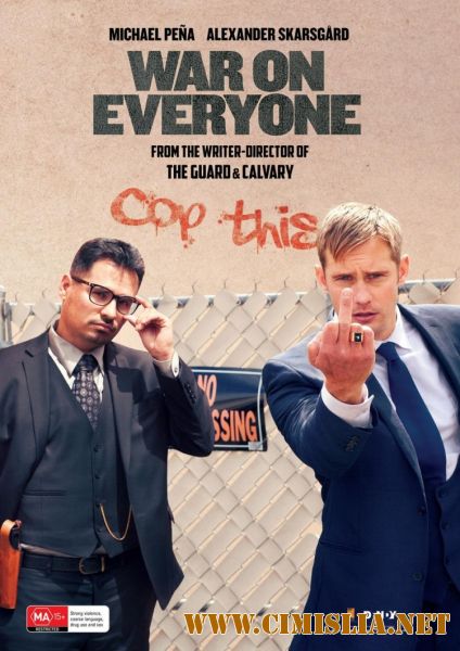 Война против всех / War on Everyone [2016 / HDRip | Лицензия]