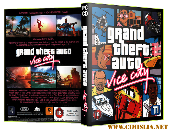 GTA / Grand Theft Auto: Vice City Deluxe Edition [RePack ] [2005 / RUS]