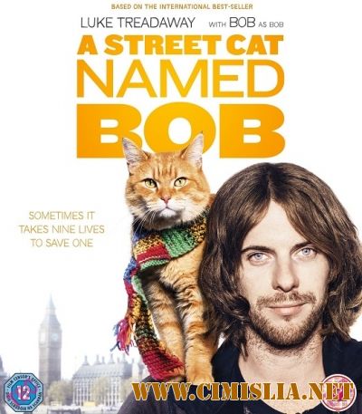 Уличный кот по кличке Боб / A Street Cat Named Bob [2016 /  HDRip | Лицензия]