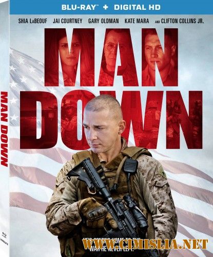 Война / Man Down [2016 / BDRip]