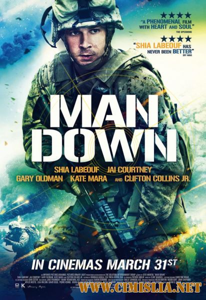 Война / Man Down [2016 / BDRip]