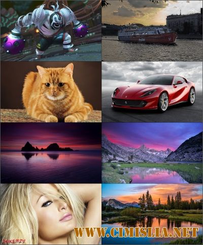 Обои для рабочего стола - Разное  [110шт.] [2017 / JPG]