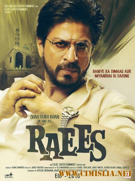 Раиз / Богатей / Raees [2017 / HDRip]