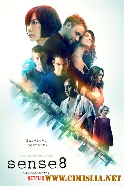 Восьмое чувство / Sense8 + Рождественский выпуск [S01-02] [2015-2017 / WEBRip]