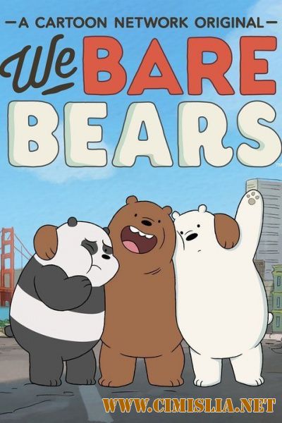 Вся правда о медведях (Мы обычные медведи) / We Bare Bears  [1-3 сезоны: 0-62 серия + Бонусы] [2015-2017 / WEB-DLRip]