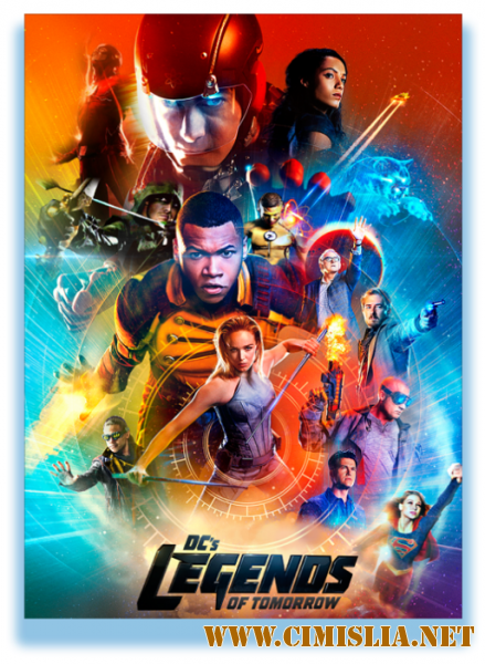 Легенды завтрашнего дня / DC's Legends of Tomorrow [S01-02] [2016-2017 / WEB-DLRip]