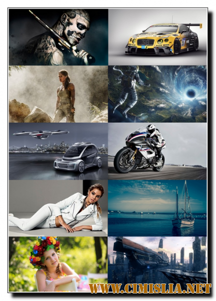 Обои для рабочего стола - Разное [300шт.] [2018 / JPG]