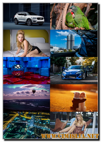 Обои для рабочего стола - Разное [300шт.] [2018 / JPG]