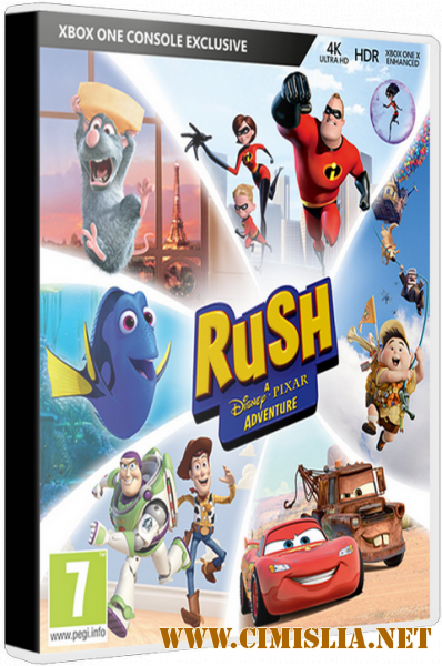 Rush: A Disney Pixar Adventure [Repack] [2018 / RUS / ENG / MULTI18]
