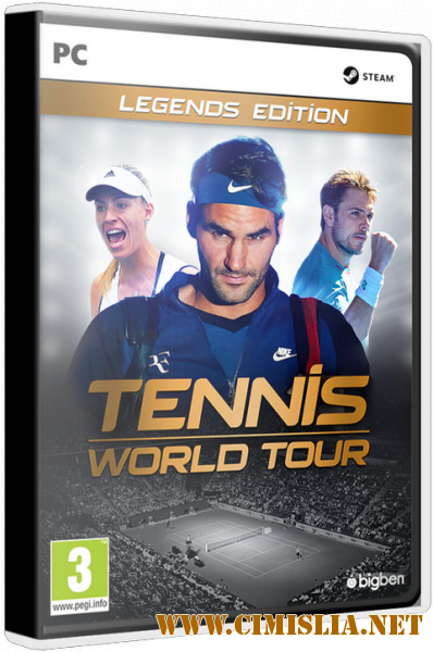 Tennis World Tour [Repack] [2018 / RUS / ENG / MULTI12]