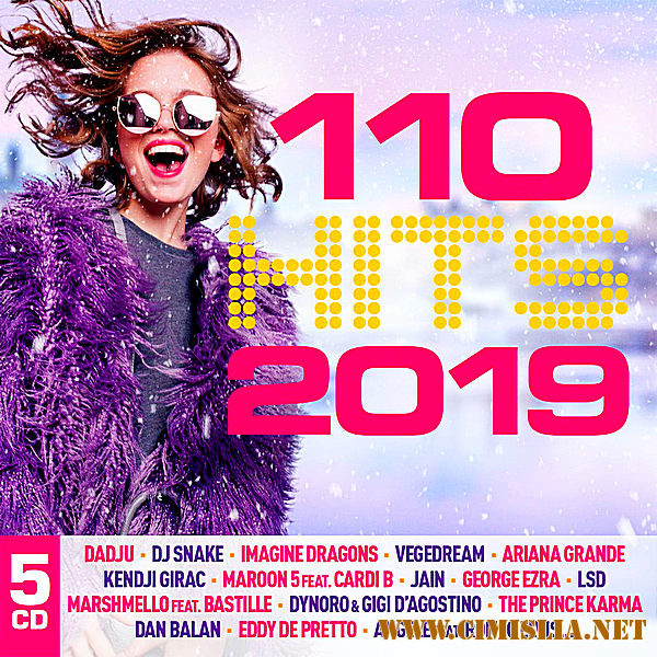 110 Hits 2019 [5CD] [2018 / MP3 / 320 kb]