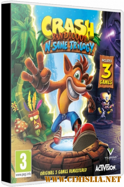 Crash Bandicoot N. Sane Trilogy [Repack] [2018 / RUS]