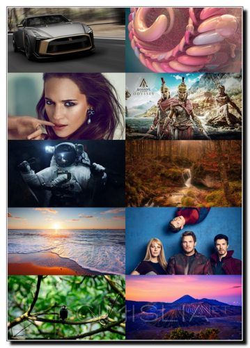 Обои для рабочего стола - Разное [3840x2160 - 5120x2880] [200шт.] (2018) JPG