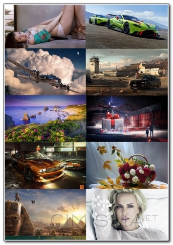 Обои для рабочего стола - Разное [1920x1080 - 8480x5600] [300шт.] (2017) JPG